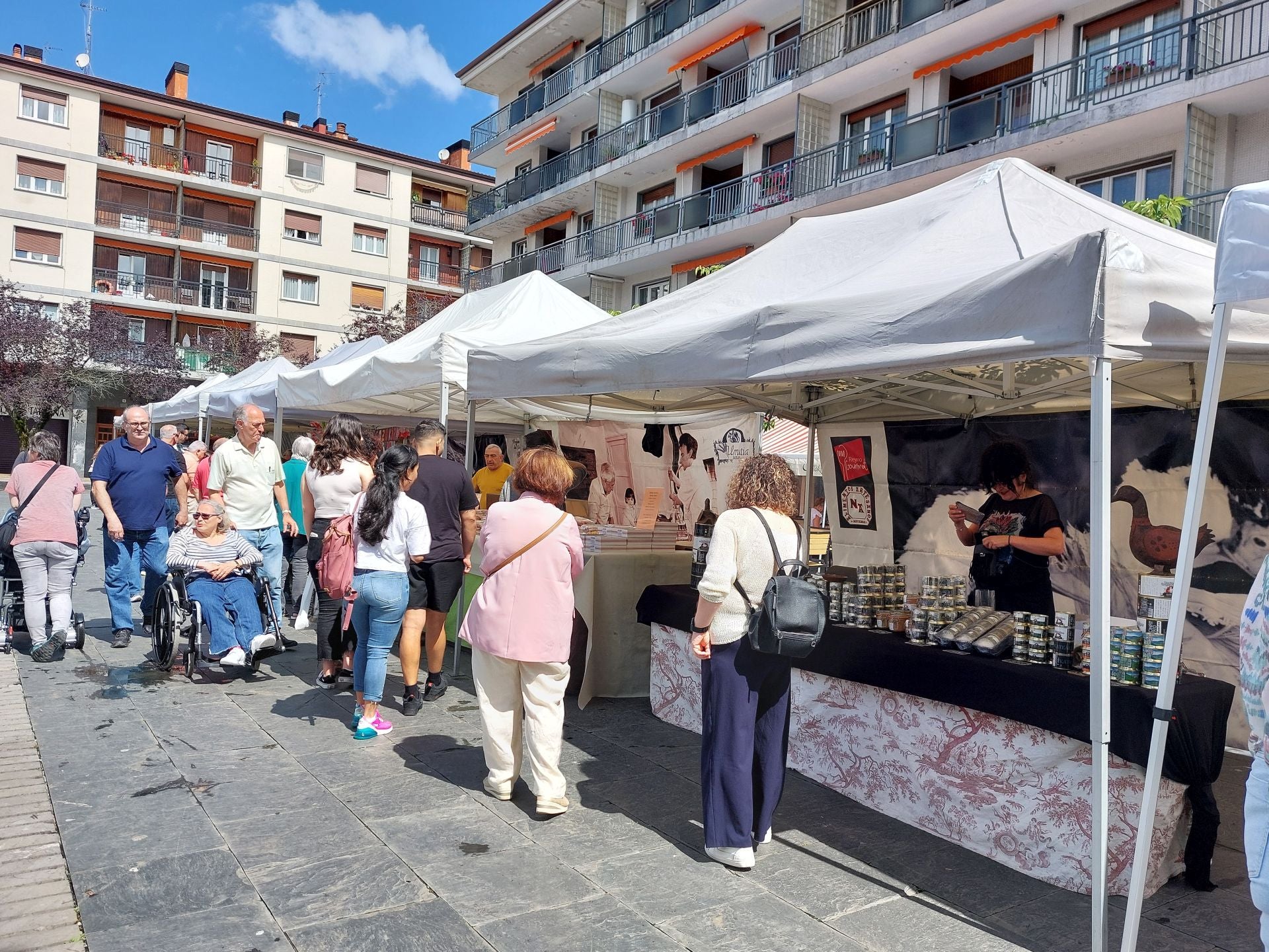 Andoain muestra un gran ambiente en San Juan