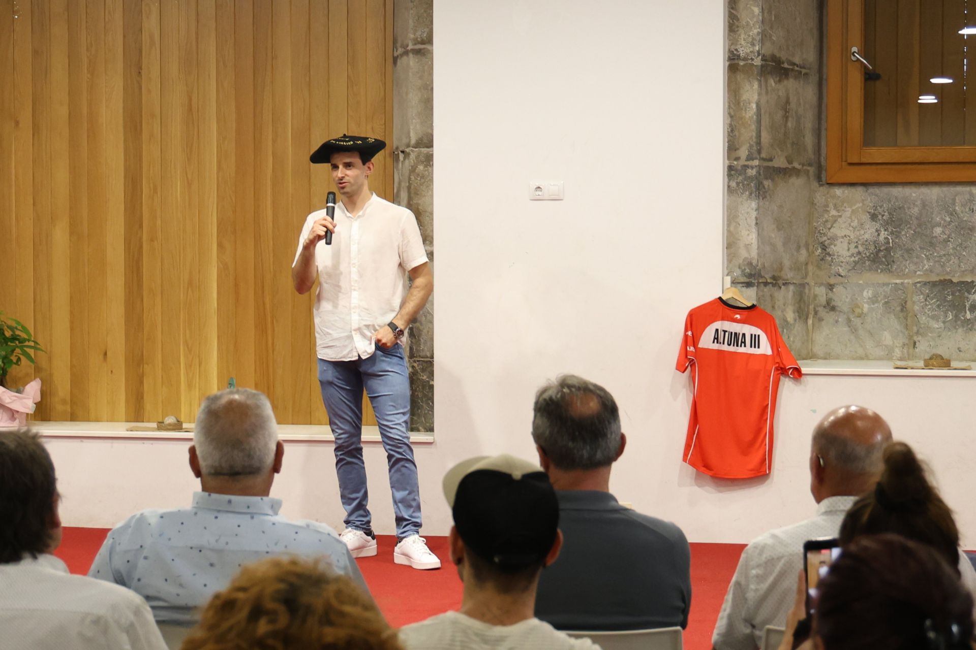 El homenaje a Jokin Altuna en Amezketa