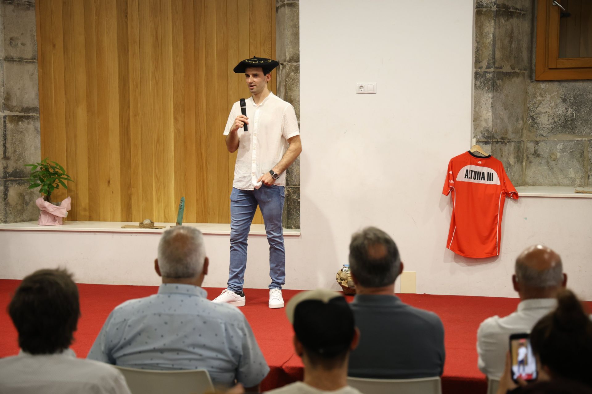 El homenaje a Jokin Altuna en Amezketa