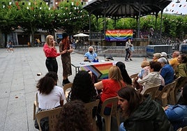 Bingo drag, celebrado ayer en Irun.