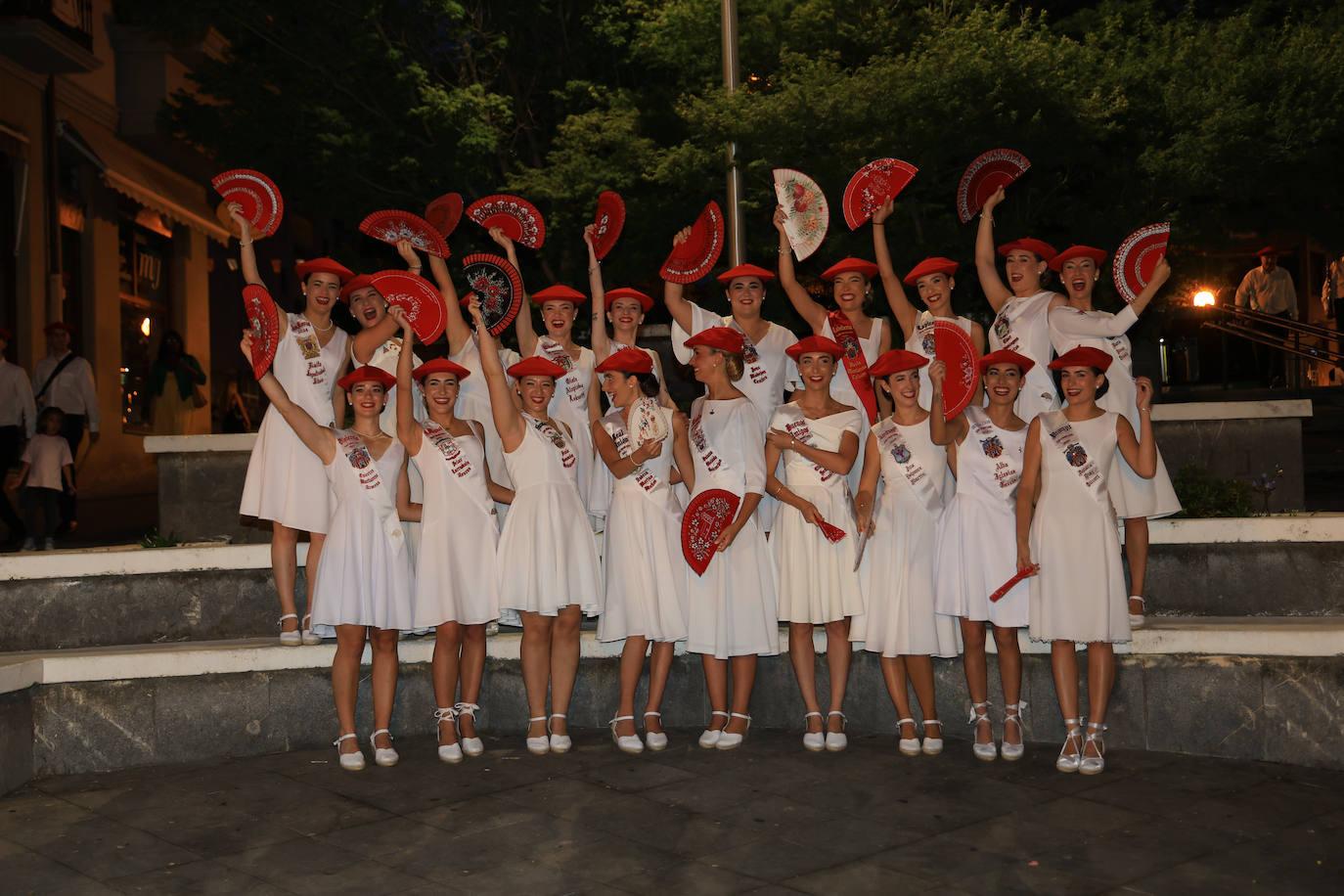 Las cantineras del Alarde tradicional se presentarán en la plaza Ensanche