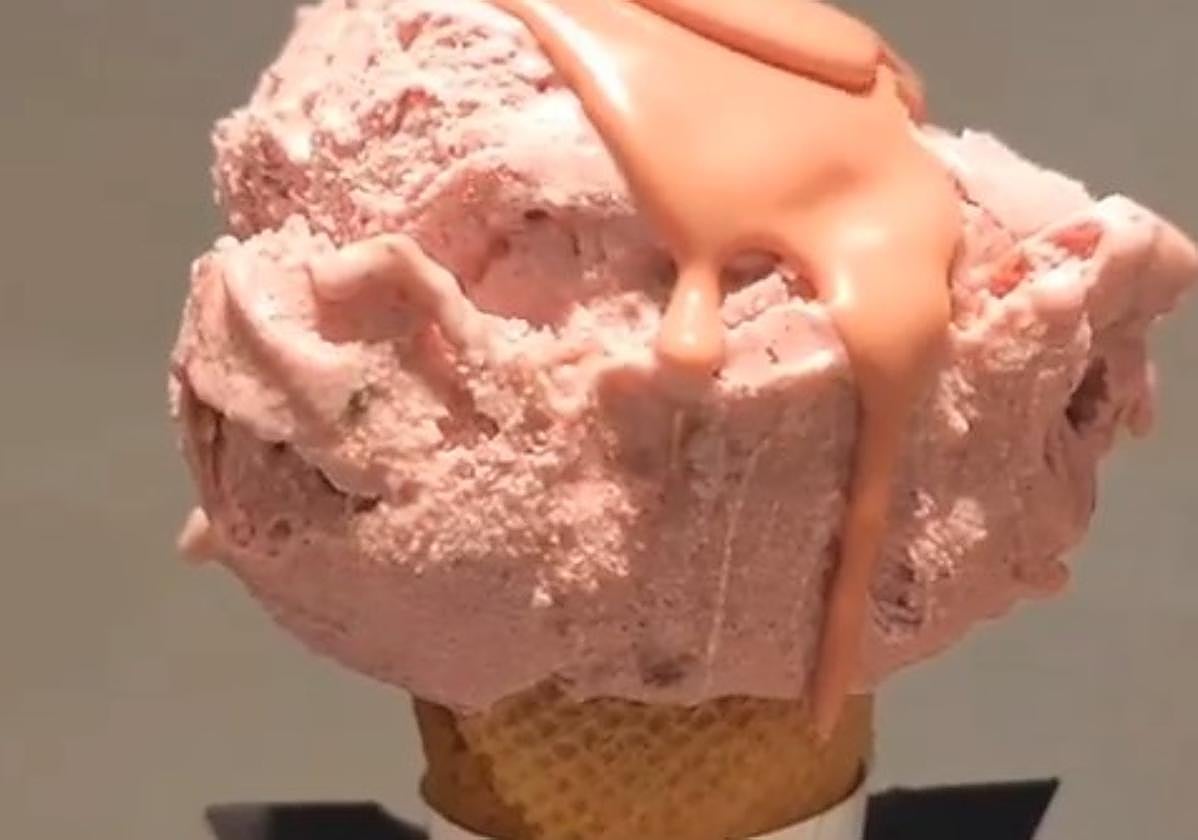 Helado de Dona Doni Izozkiak de Getaria.