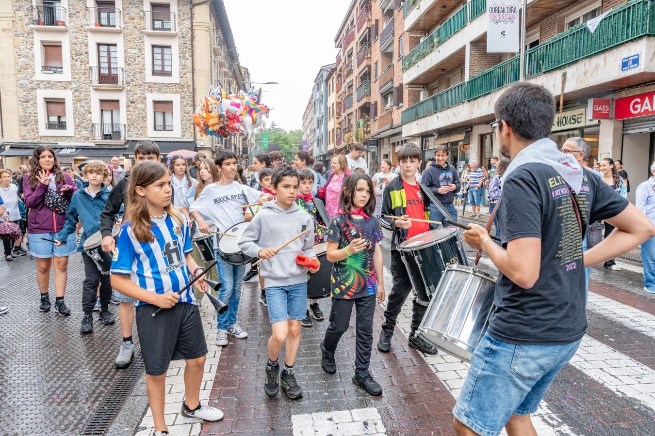 Los lasarteoriatarras disfrutan ya de sus fiestas de San Pedro