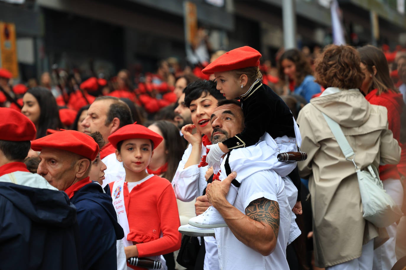 Fotos: Las imágenes del Alarde Tradicional de Irun