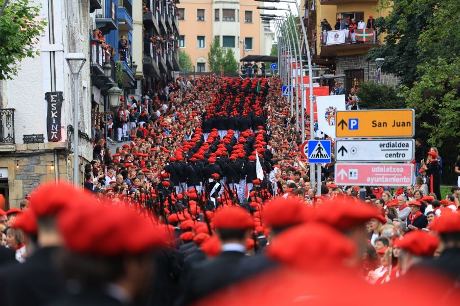 Fotos: Las imágenes del Alarde Tradicional de Irun