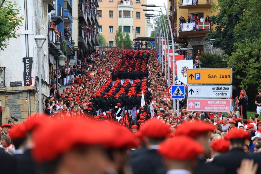 Fotos: Las imágenes del Alarde Tradicional de Irun