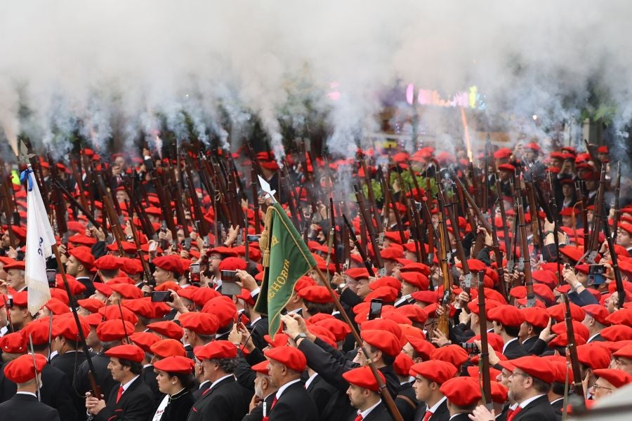 Fotos: Las imágenes del Alarde Tradicional de Irun