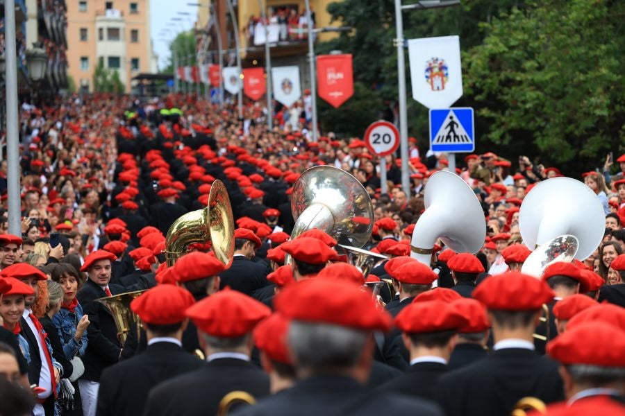Fotos: Las imágenes del Alarde Tradicional de Irun