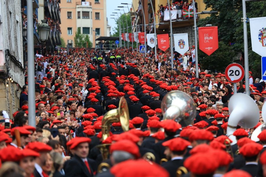 Fotos: Las imágenes del Alarde Tradicional de Irun