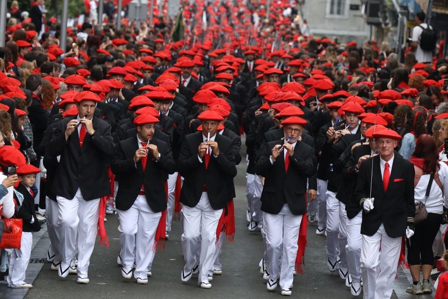 Fotos: Las imágenes del Alarde Tradicional de Irun