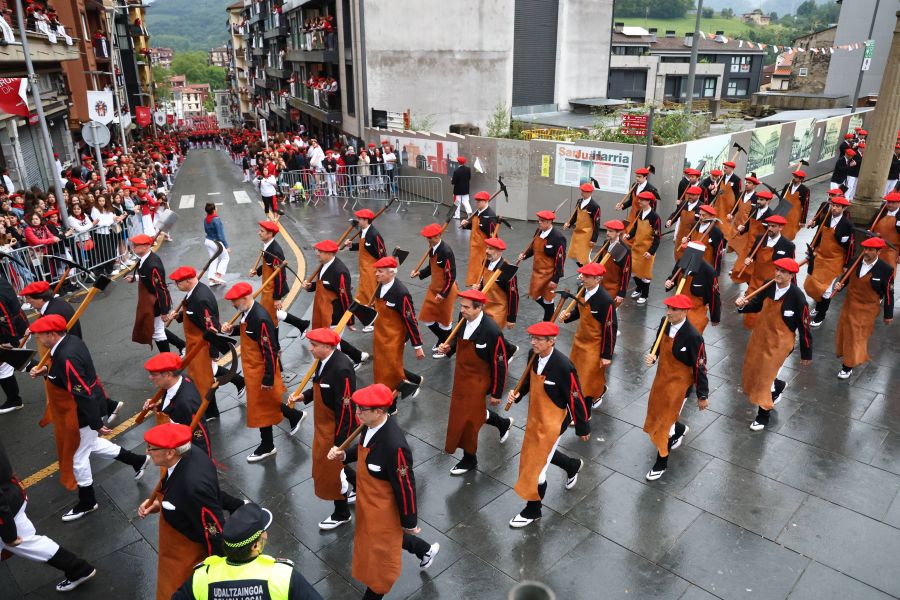 Fotos: Las imágenes del Alarde Tradicional de Irun