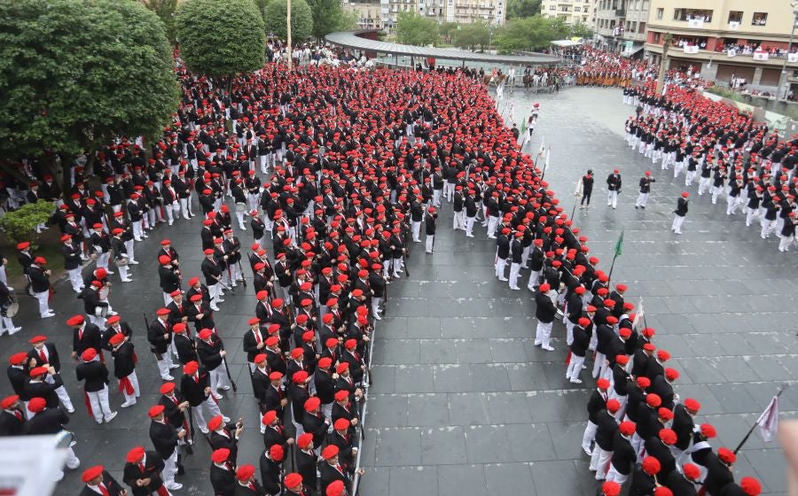 Fotos: Las imágenes del Alarde Tradicional de Irun