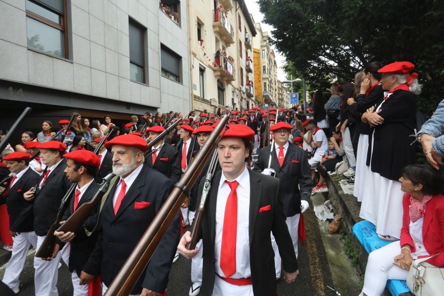 Fotos: Las imágenes del Alarde Tradicional de Irun