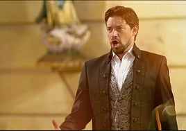 Christoph Schweizer obtuvo una beca para participar en 'L' Elisir d´amore', con Opus Lírica, el pasado febrero.
