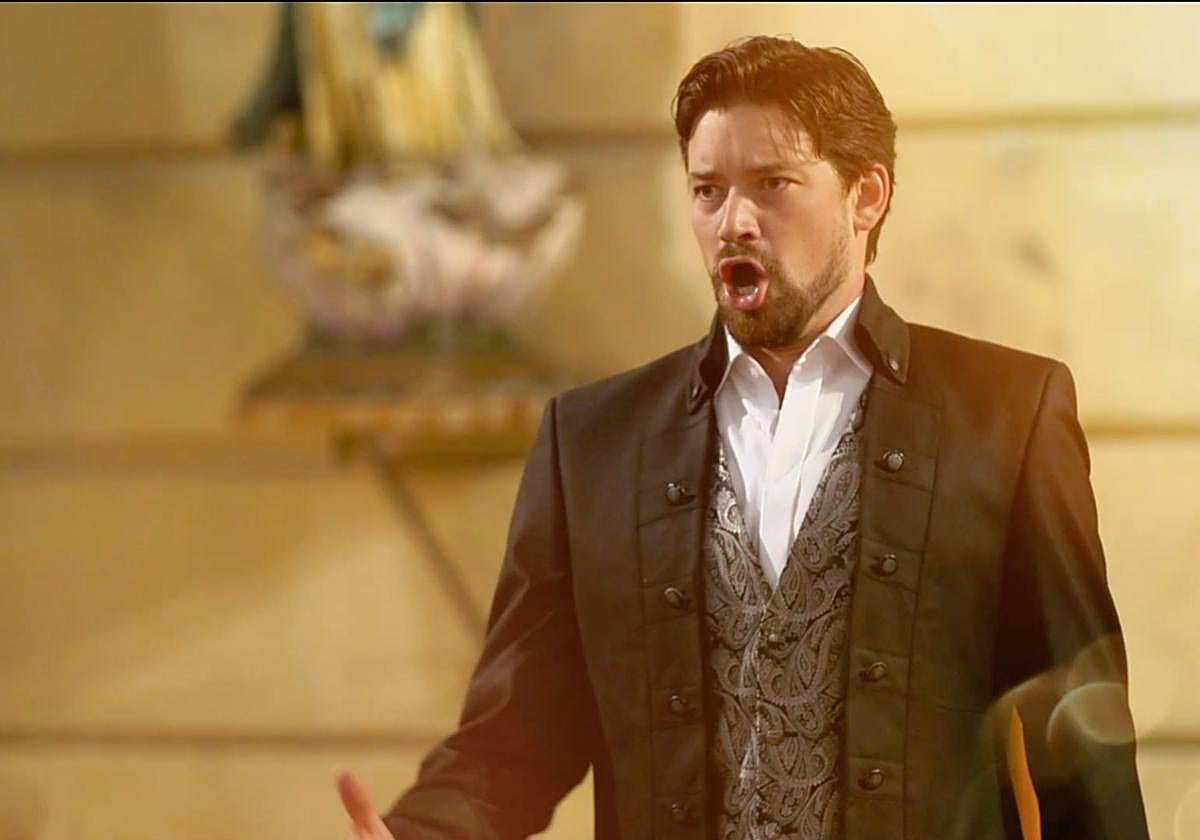 Christoph Schweizer obtuvo una beca para participar en 'L' Elisir d´amore', con Opus Lírica, el pasado febrero.