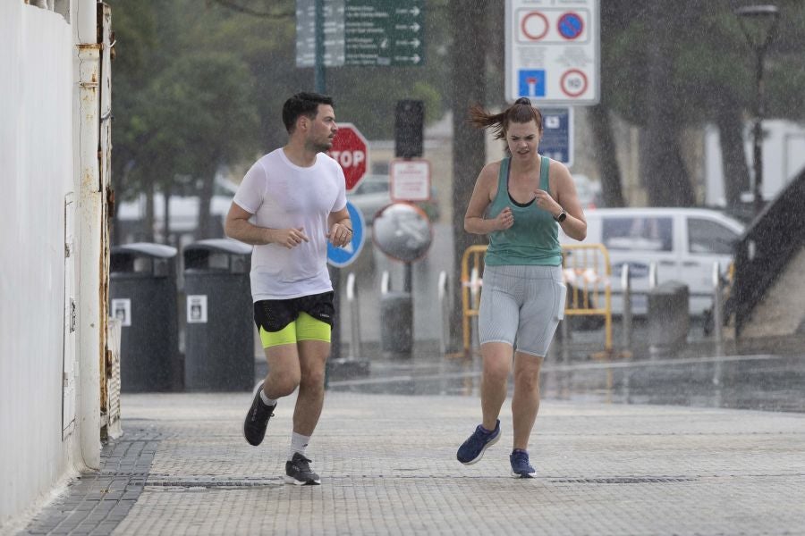 Julio arranca gris y lluvioso