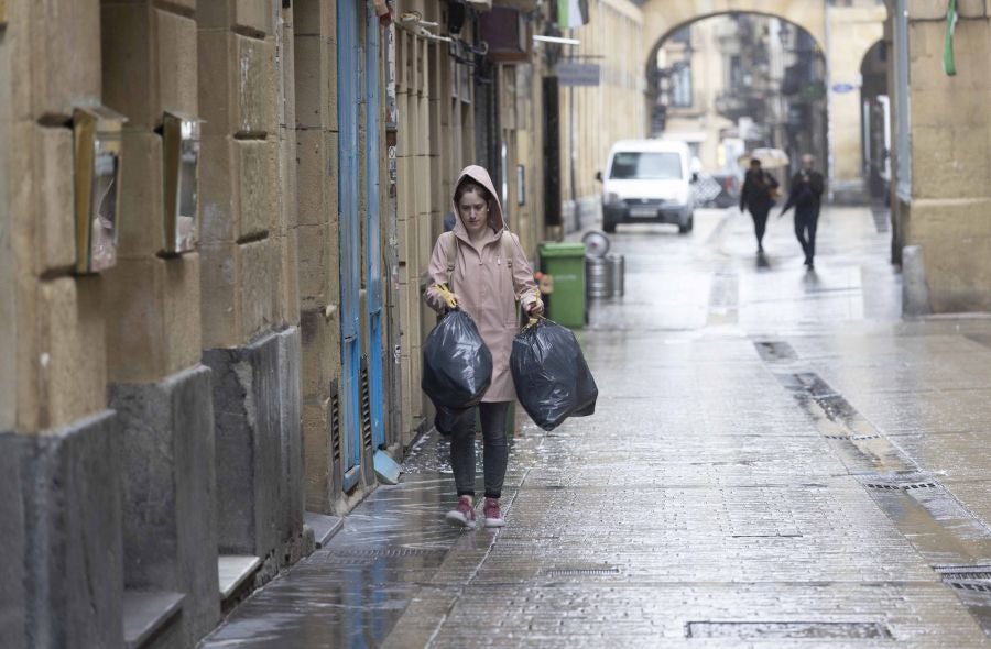 Julio arranca gris y lluvioso