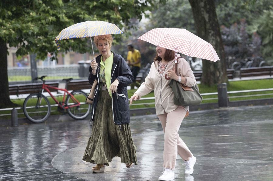 Julio arranca gris y lluvioso