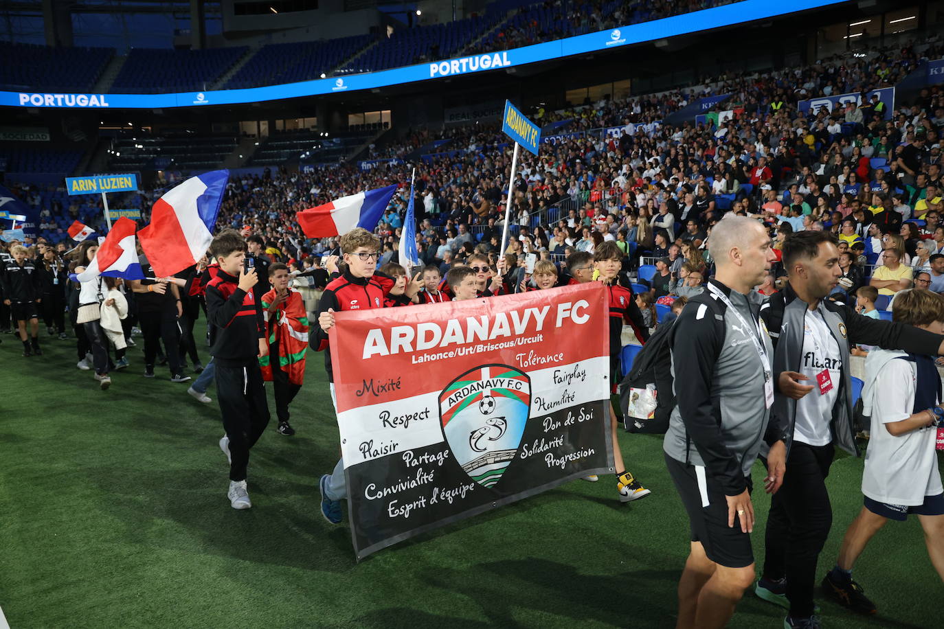 Las mejores imágenes de la gala de inauguración de la Donosti Cup