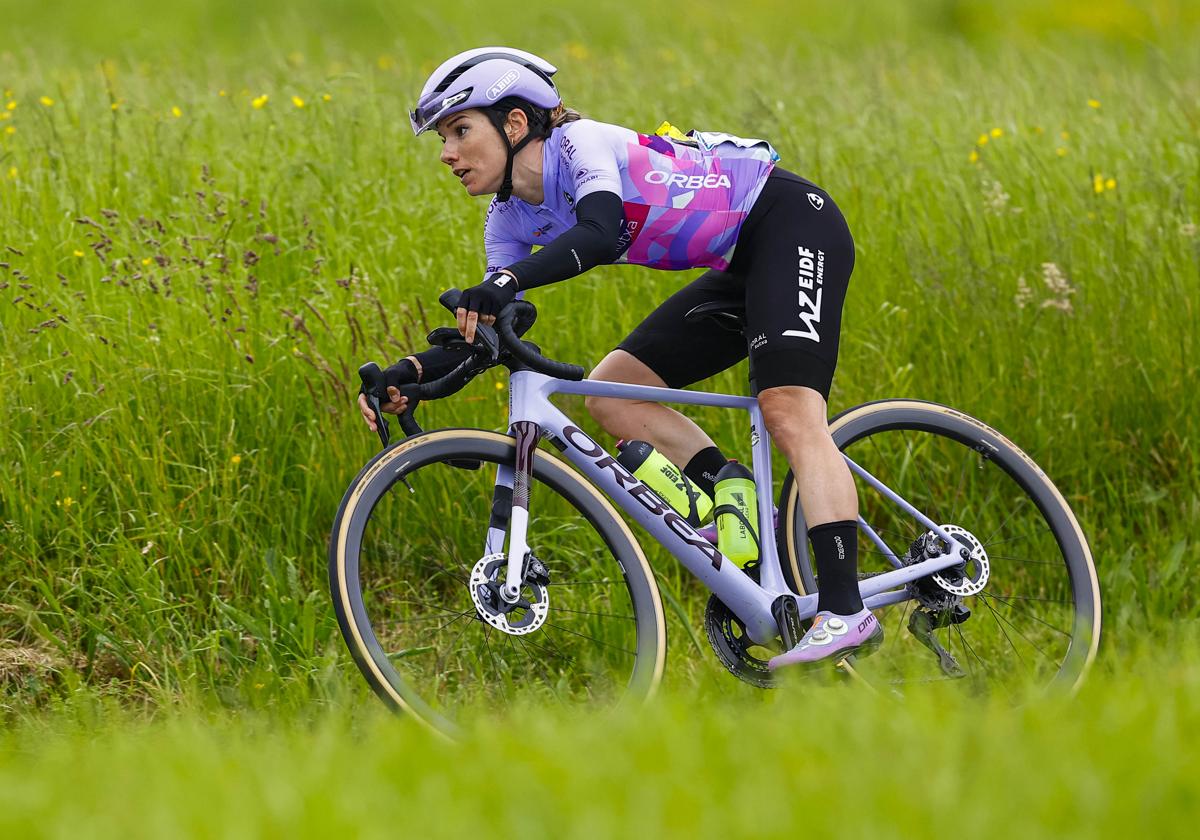 Ane Santesteban, en el Gran Premio de Eibar.