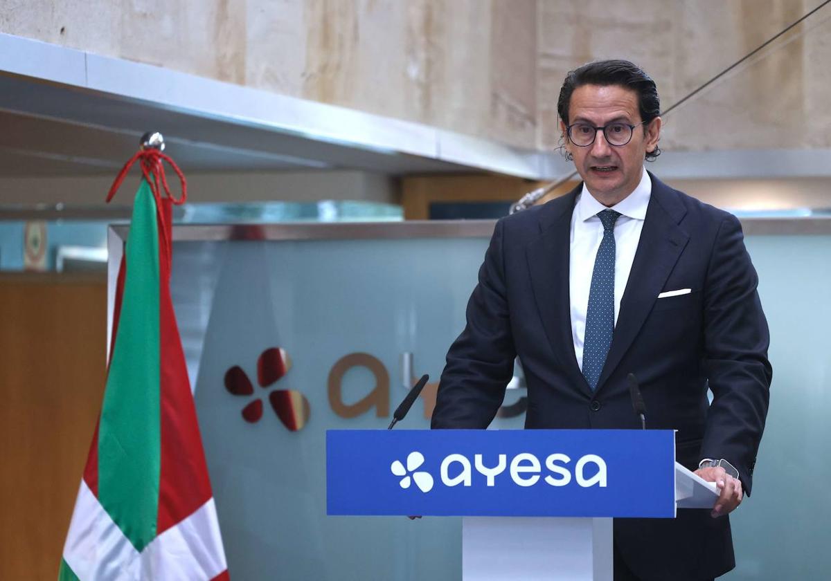 José Luis Manzanares Abasolo, CEO de Ayesa, en su visita a Euskadi