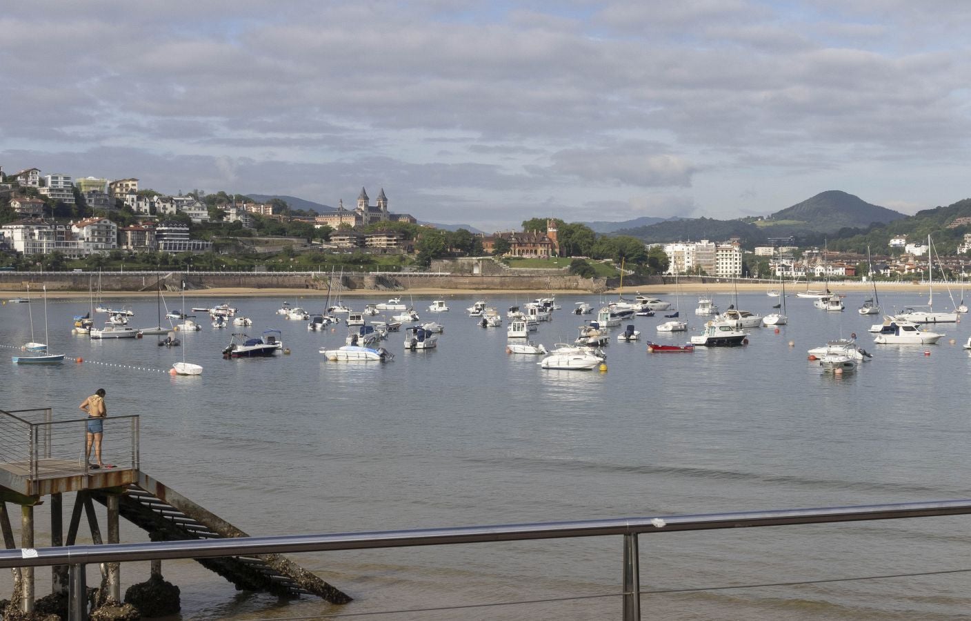 Un espejismo del verano en San Sebastián