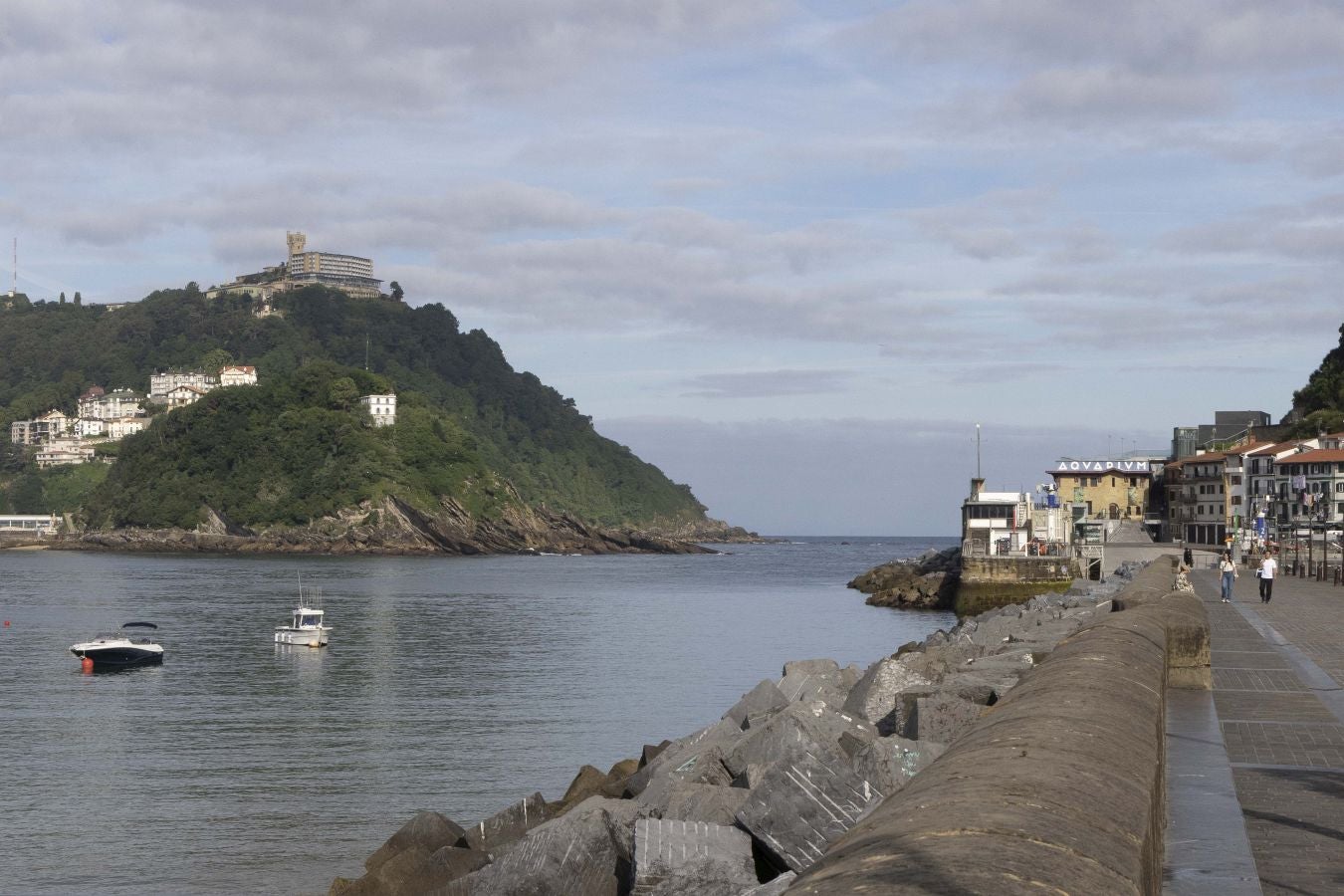 Un espejismo del verano en San Sebastián
