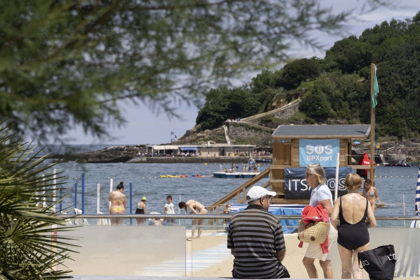 Un espejismo del verano en San Sebastián