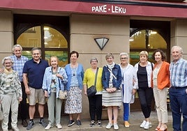 La junta de Pake Leku quiso agradecer la labor de los y las voluntarias