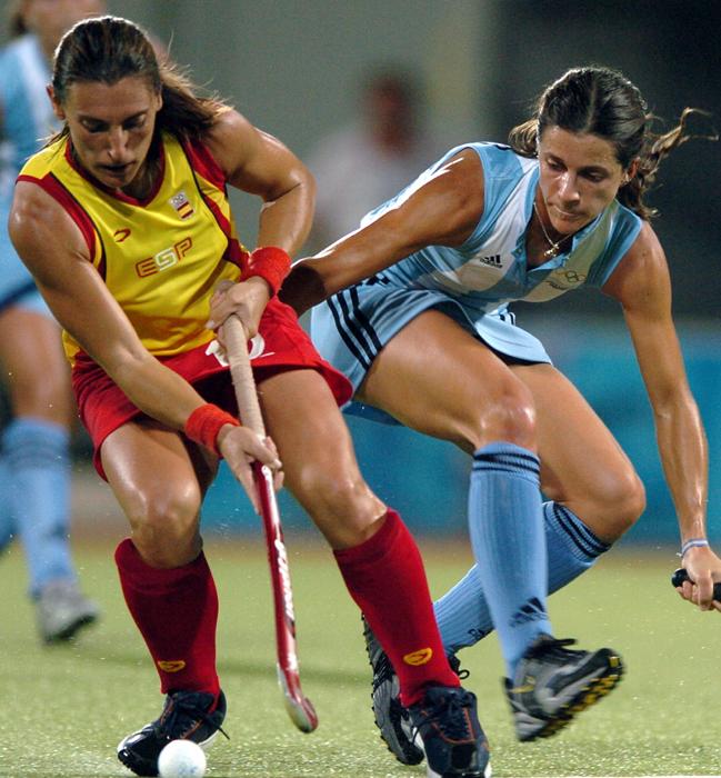 Una medalla olímpica. Telleria ganó el oro en el primero de los cuatro Juegos que disputó en hockey.