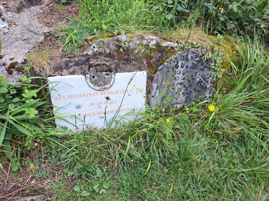 Paseo hasta la cima de Andatza