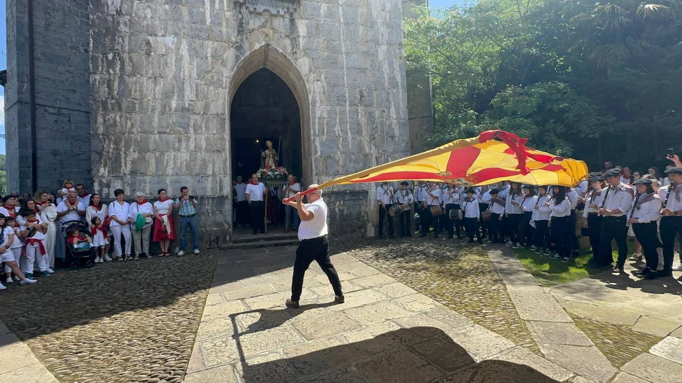 Lesaka sigue inmersa en sus Sanfermines