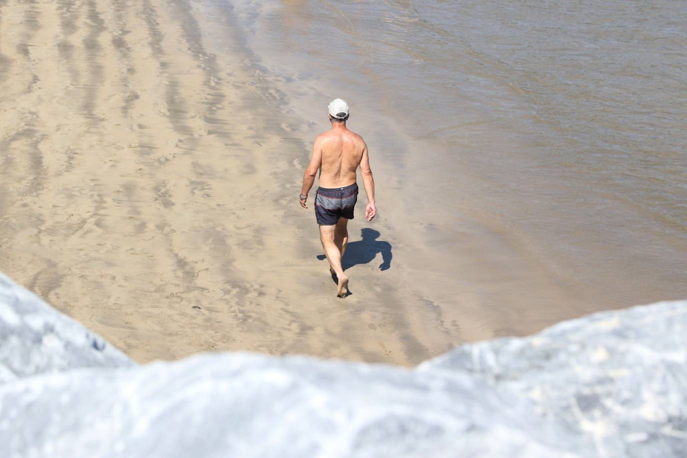 Playas y ríos por fin llenos en Gipuzkoa