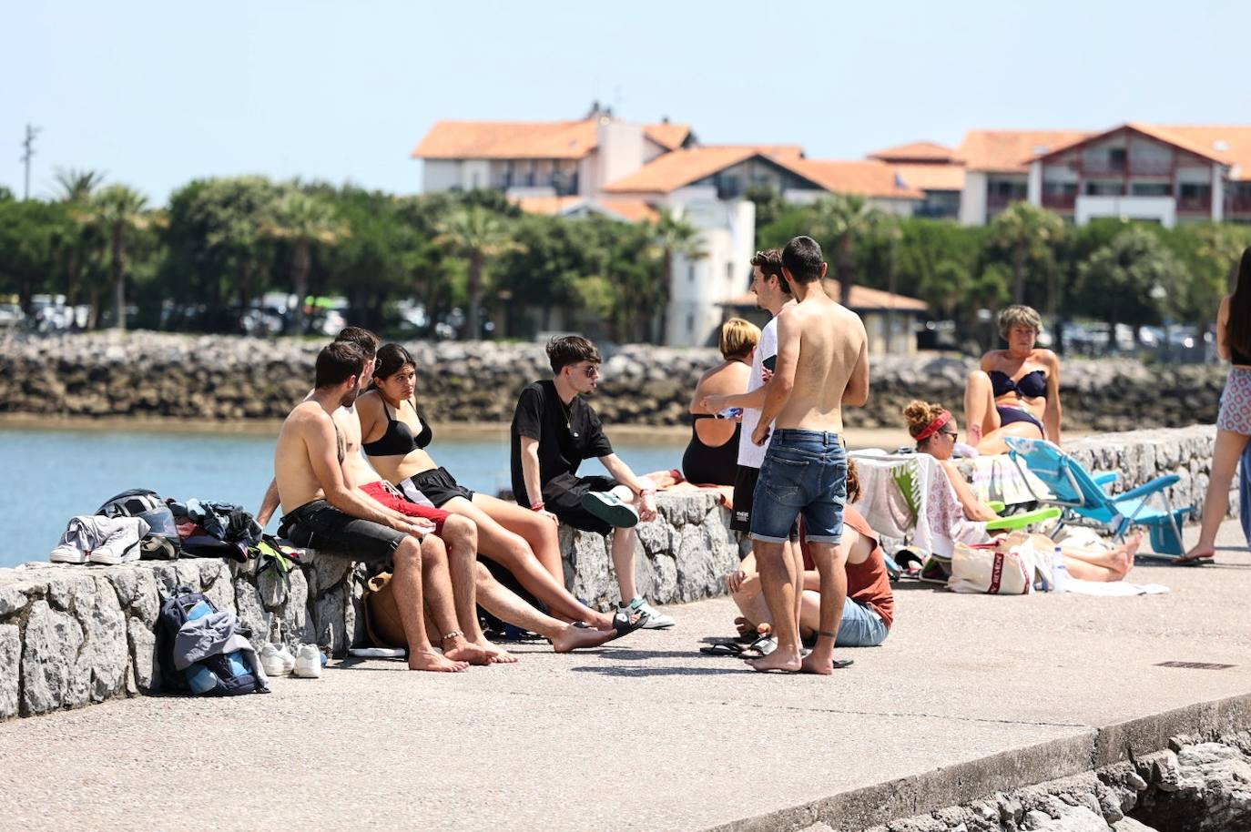 Playas y ríos por fin llenos en Gipuzkoa