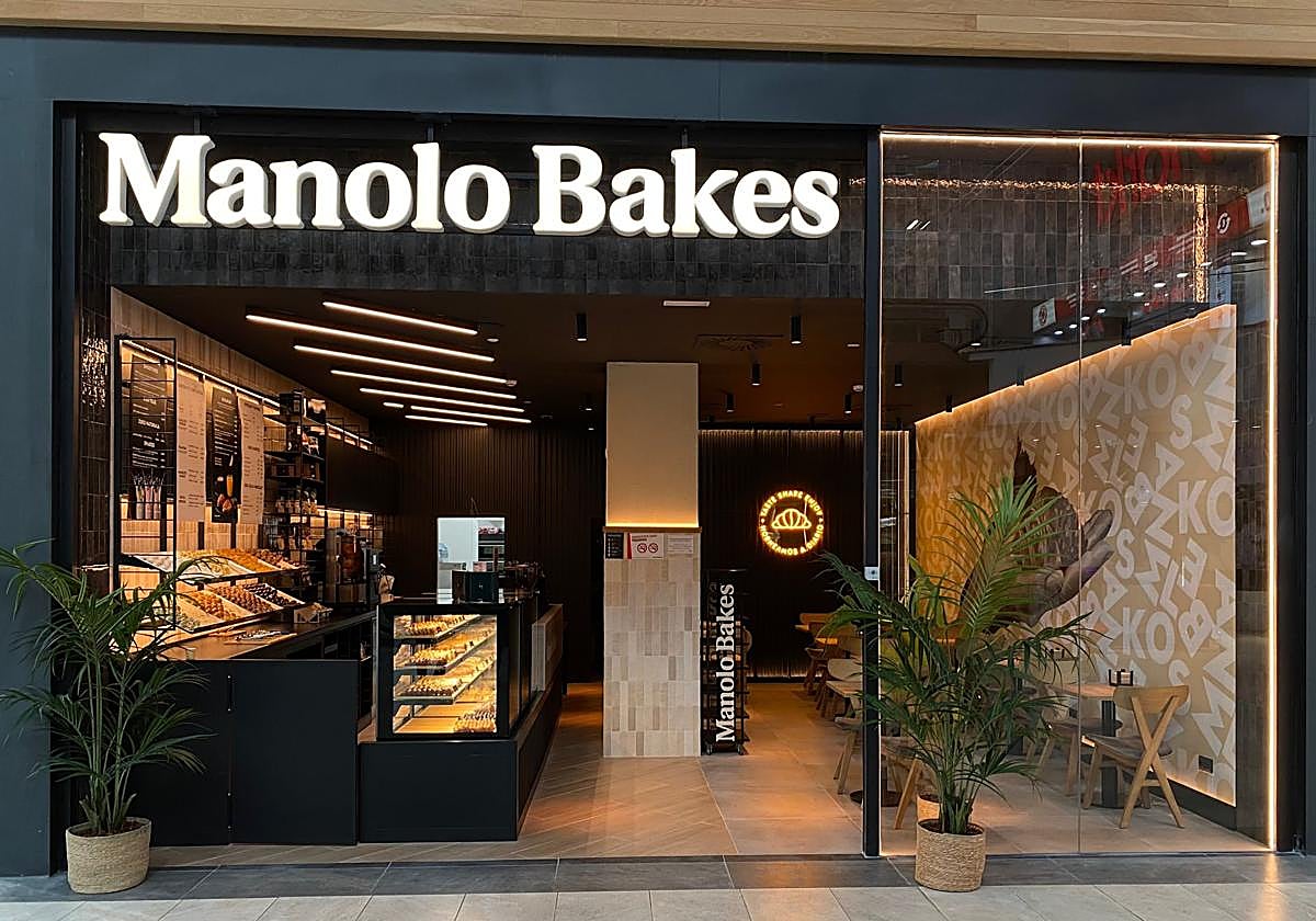 El local de Manolo Bakes en el centro comercial Garbera de San Sebastián.