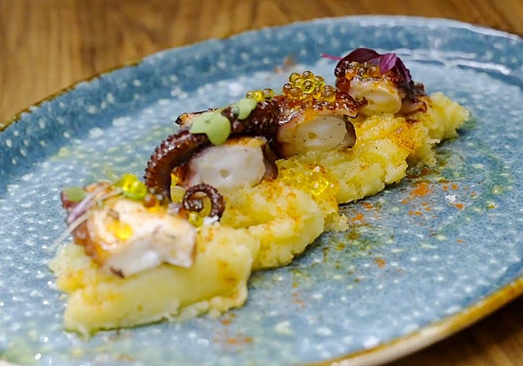 Receta de pulpo 'a la parrilla' de Martín Aristondo