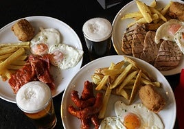 Plato típico de Sanfermines.