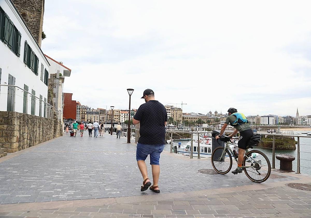 Martes nuboso en San Sebastián