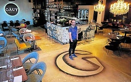 Benoit Sarthou, responsable del restaurante Gaua en Urruña.