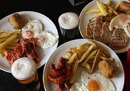 Plato típico de Sanfermines.