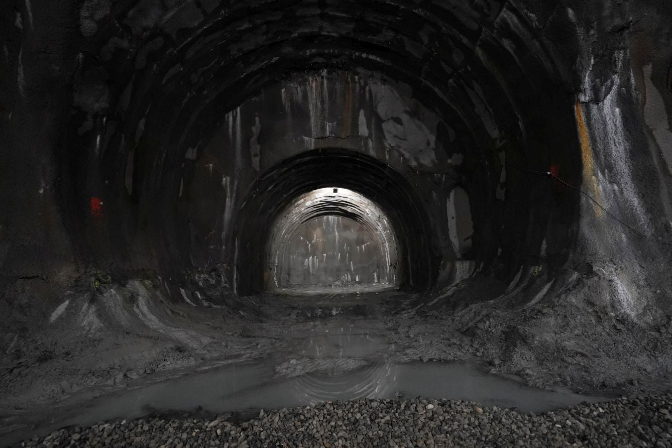 Así avanzan las obras en la línea del Topo de San Sebastián