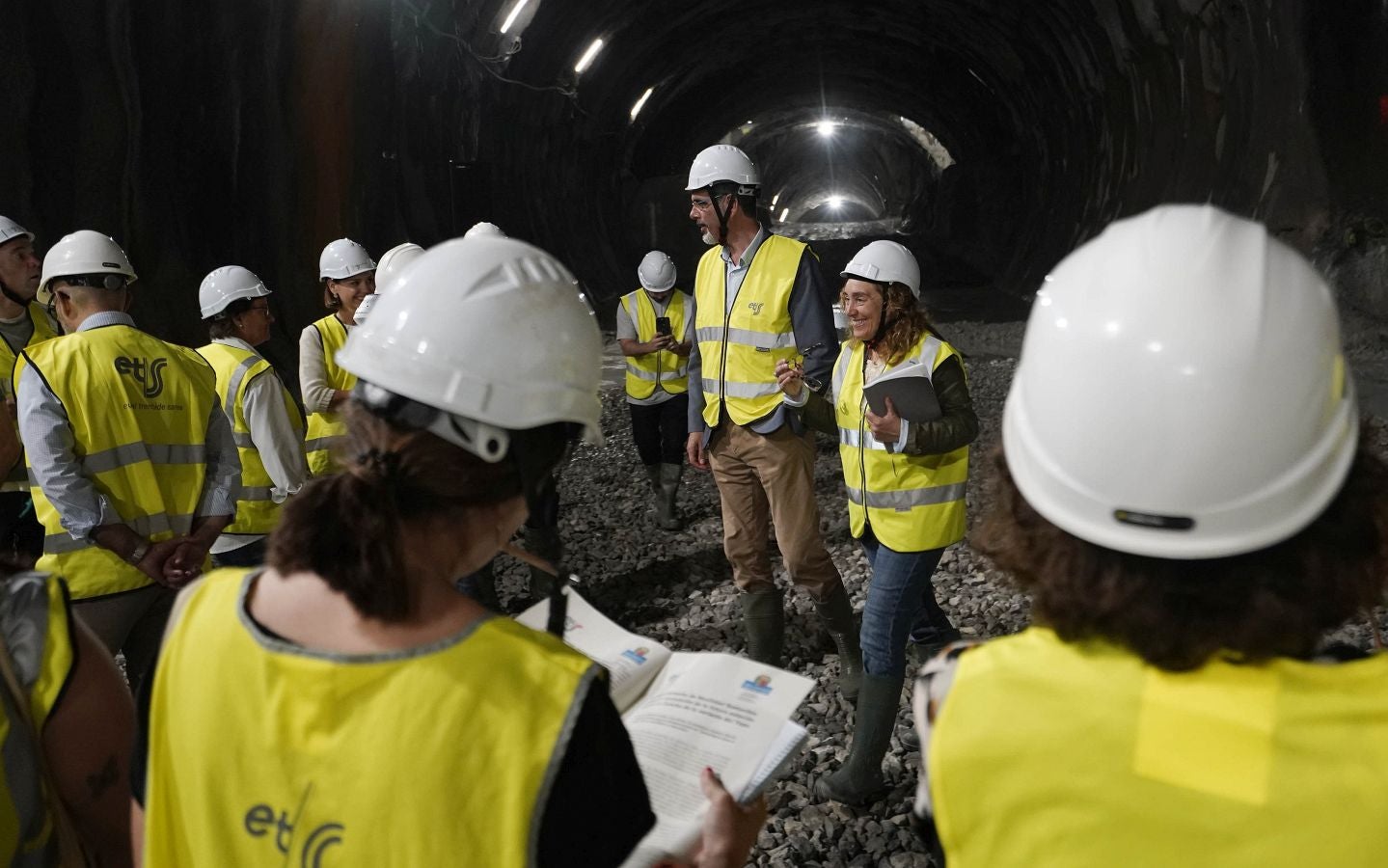 Así avanzan las obras en la línea del Topo de San Sebastián