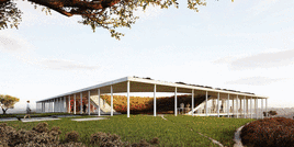 Infografía de las sedes del futuro campus del vino del BCC en Álava.