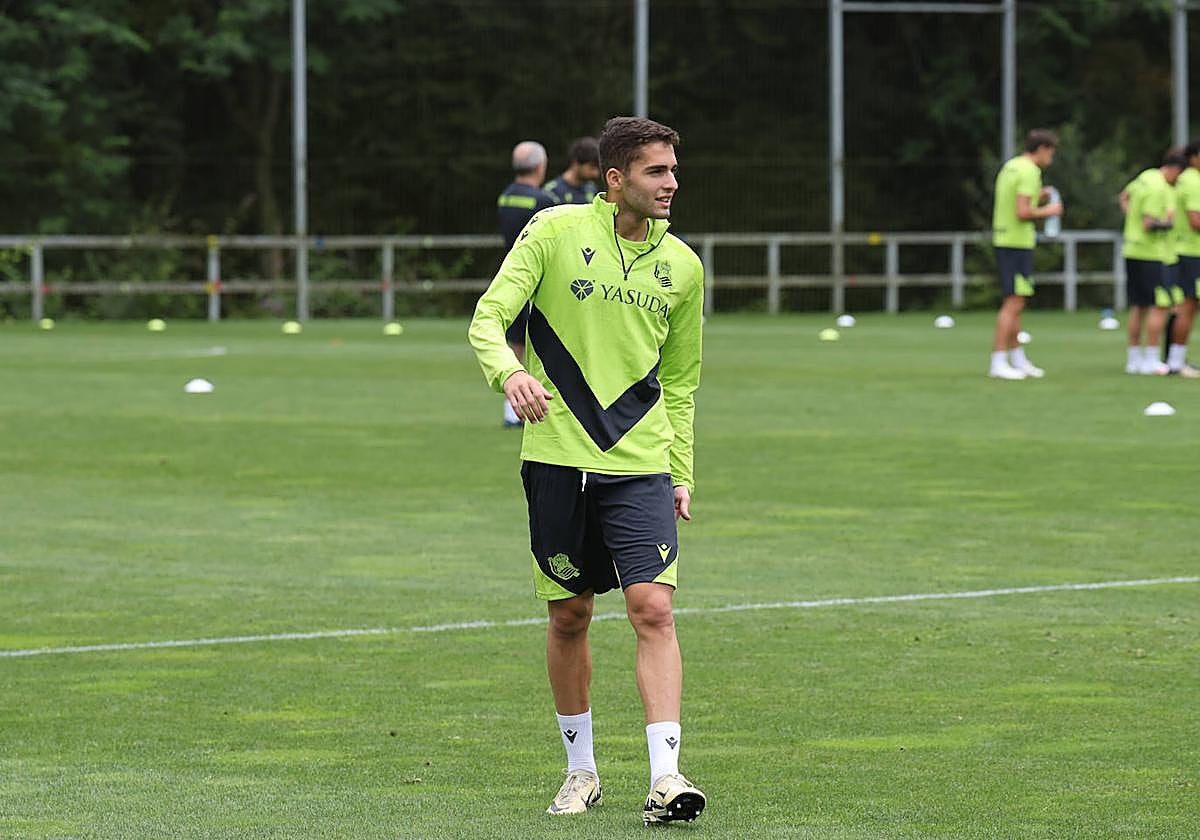 Zakharyan se ha unido a sus compañeros este viernes en Zubieta