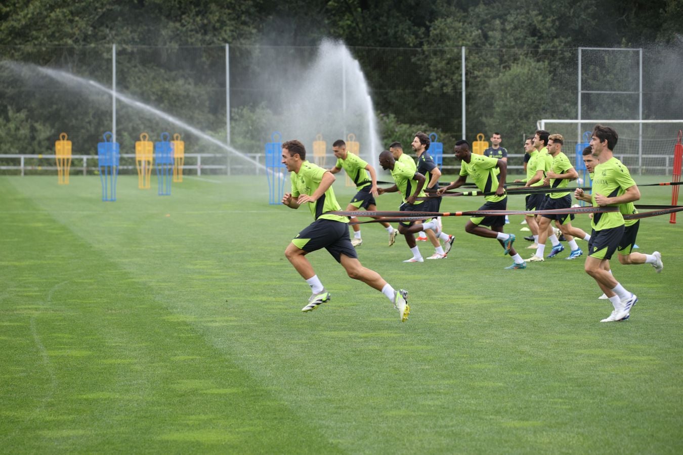 Segundo entrenamiento de la pretemporada