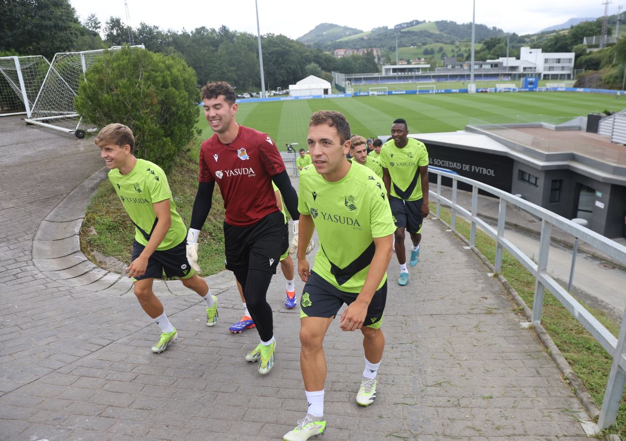 Segundo entrenamiento de la pretemporada