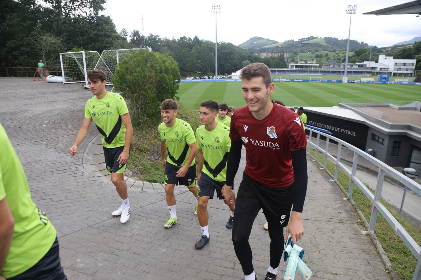Segundo entrenamiento de la pretemporada