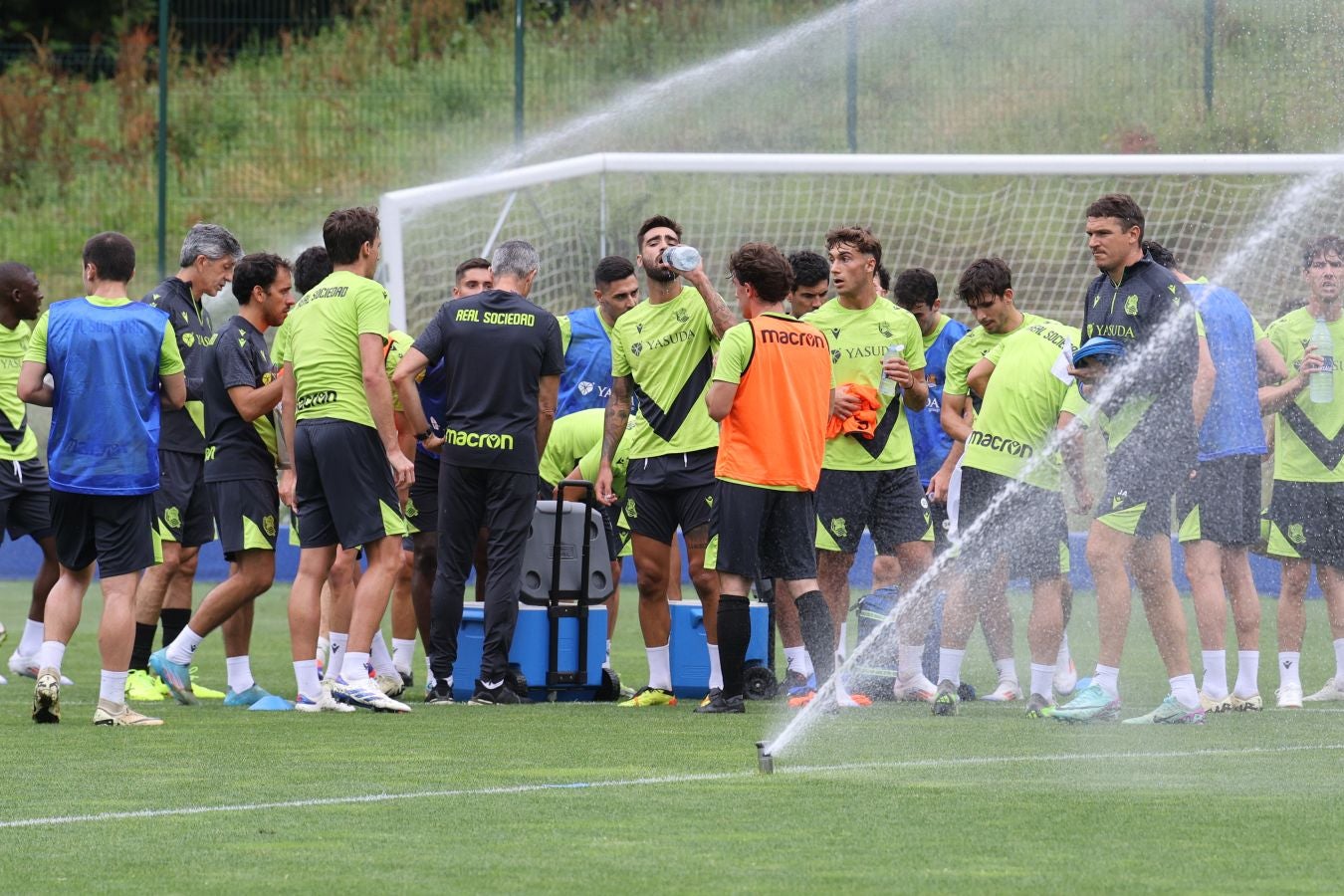 Segundo entrenamiento de la pretemporada