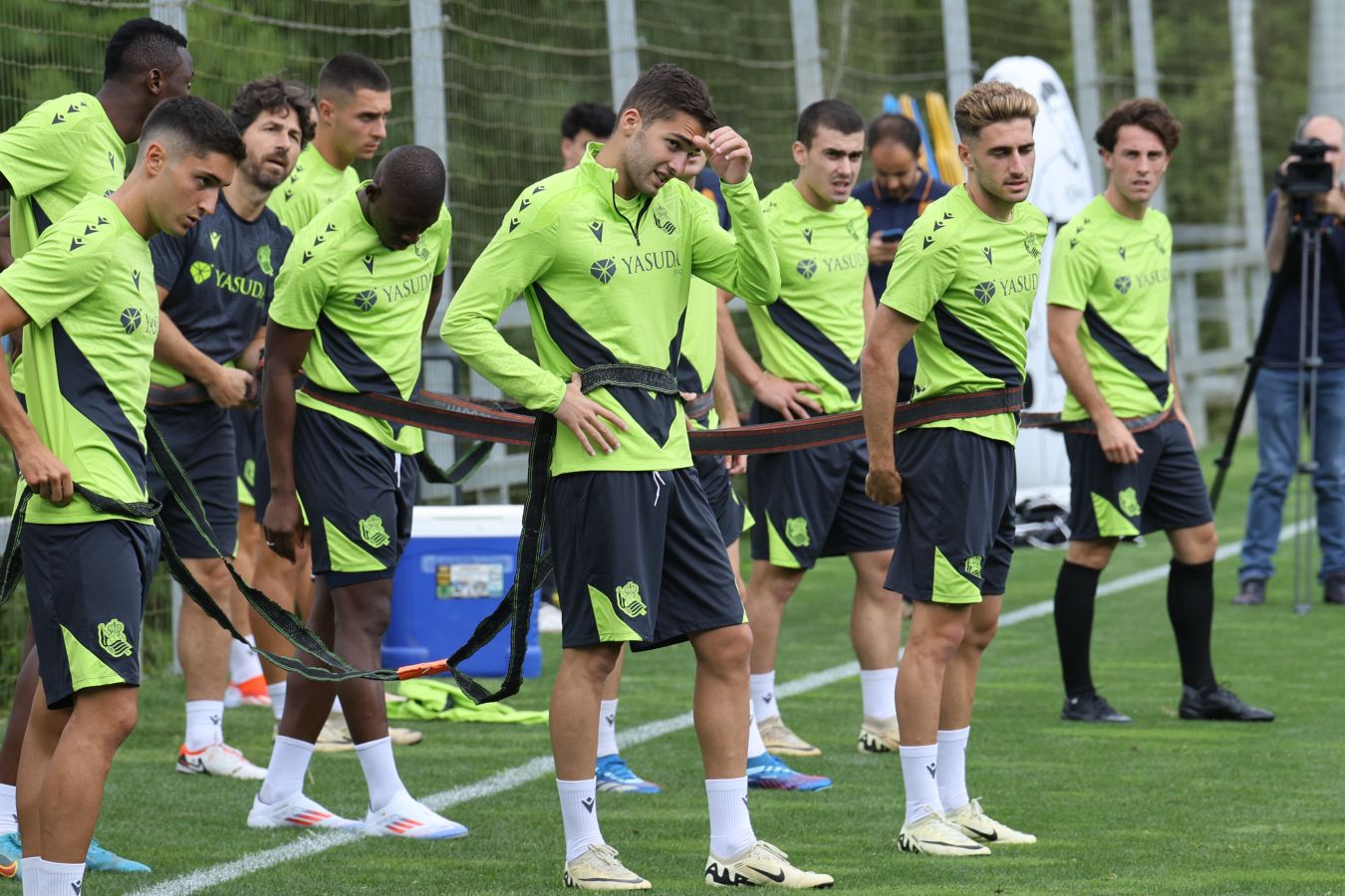 Segundo entrenamiento de la pretemporada