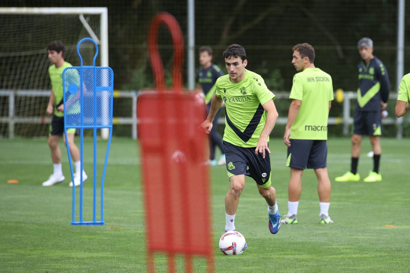 Segundo entrenamiento de la pretemporada